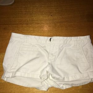 Express white shorts size 0